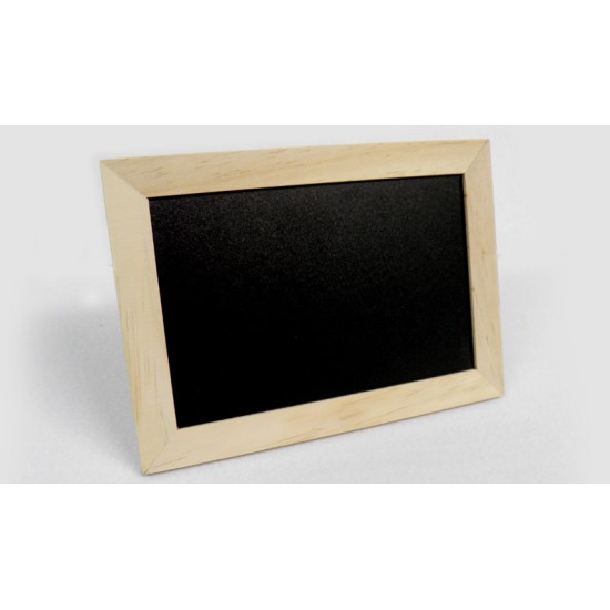 ΞΥΛΙΝΟΣ ΠΙΝΑΚΑΣ ΜΕ ΠΟΔΙ 23cm x 16cm x 2cm 0519264