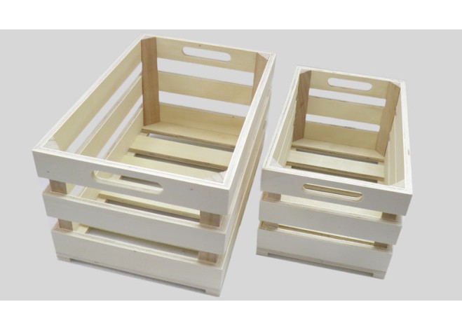 ΞΥΛΙΝΑ ΚΑΦΑΣΙΑ ΨΗΛΑ ΣΕΤ2 32.5x21.5x17cm 27x17x14cm 0519267 ΞΥΛΙΝΑ ΚΑΦΑΣΙΑ ΨΗΛΑ ΣΕΤ2 32.5x21.5x17cm 27x17x14cm 0519267