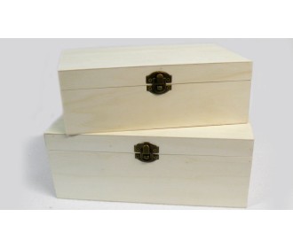 ΞΥΛΙΝΑ ΜΠΑΟΥΛΟ ΜΕΓΑΛΑ ΣΕΤ2 35cm x 25cm x 15cm 31cm x 22cm x 12cm 0519277