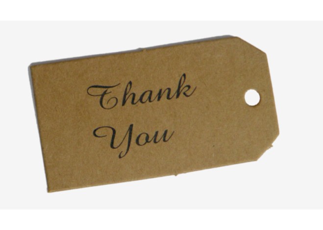 ΚΑΡΤΑ THANK YOU 65mm x 35mm 0519281 ΚΑΡΤΑ THANK YOU 65mm x 35mm 0519281