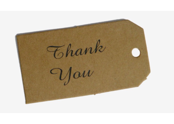 ΚΑΡΤΑ THANK YOU 65mm x 35mm 0519281 ΚΑΡΤΑ THANK YOU 65mm x 35mm 0519281