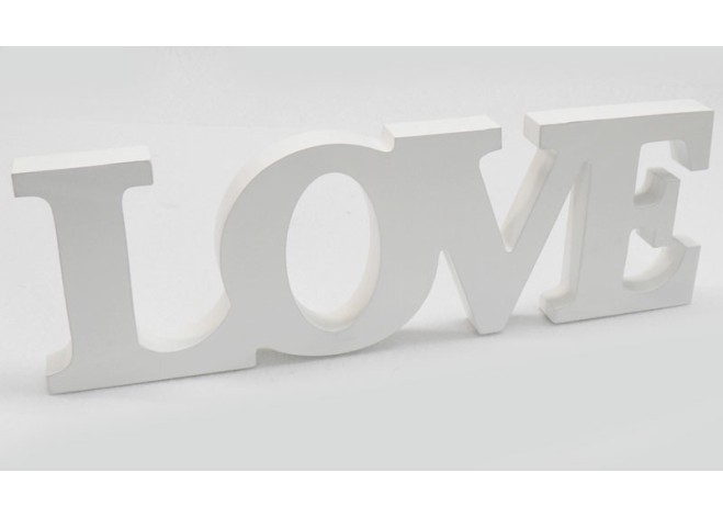 ΞΥΛΙΝΟ LOVE 31cm x 11cm 0519284 ΞΥΛΙΝΟ LOVE 31cm x 11cm 0519284