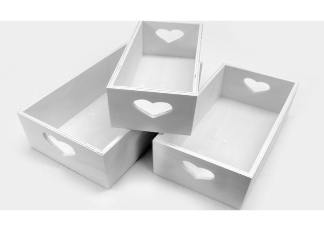 ΞΥΛΙΝΑ ΚΑΦΑΣΙΑ ΚΑΡΔΙΑ ΛΕΥΚΟ ΣΕΤ3 20.5x12x6.5cm 0519325 ΞΥΛΙΝΑ ΚΑΦΑΣΙΑ ΚΑΡΔΙΑ ΛΕΥΚΟ ΣΕΤ3 20.5x12x6.5cm 0519325