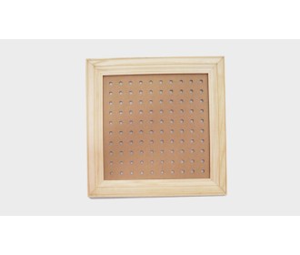 ΞΥΛΙΝΗ ΚΟΡΝΙΖΑ ΜΕ ΤΡΥΠΕΣ ΜΙΚΡΗ 33cm 0519342 ΞΥΛΙΝΗ ΚΟΡΝΙΖΑ ΜΕ ΤΡΥΠΕΣ ΜΙΚΡΗ 33cm 0519342