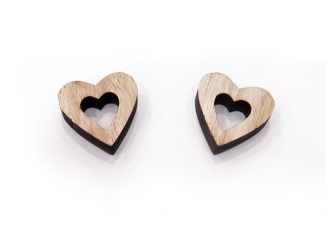 ΞΥΛΙΝΗ ΚΑΡΔΙΑ ΧΟΝΤΡΗ 3cm 0519372 ΞΥΛΙΝΗ ΚΑΡΔΙΑ ΧΟΝΤΡΗ 3cm 0519372