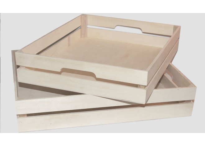 ΞΥΛΙΝΑ ΚΑΦΑΣΙΑ ΣΕΤ2 53x43x10.5 0519397 ΞΥΛΙΝΑ ΚΑΦΑΣΙΑ ΣΕΤ2 53x43x10.5 0519397