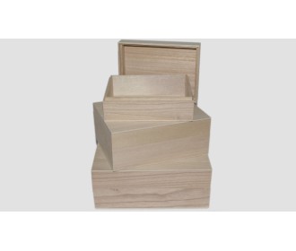 ΞΥΛΙΝΟ ΚΟΥΤΙ ΣΕΤ/3 22x18cm 0519418 ΞΥΛΙΝΟ ΚΟΥΤΙ ΣΕΤ/3 22x18cm 0519418