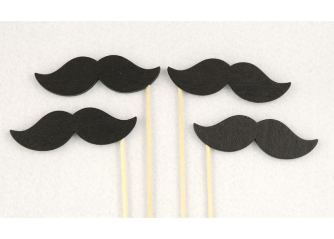 ΞΥΛΙΝΟ ΜΟΥΣΤΑΚΙ ΜΕ ΣΤΙΚ 8x2.5cm 0519433 ΞΥΛΙΝΟ ΜΟΥΣΤΑΚΙ ΜΕ ΣΤΙΚ 8x2.5cm 0519433