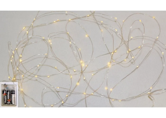 ΝΕΑ ΓΙΡΛΑΝΤΑ ΣΥΡΜΑΤΑΚΙ ΜΕ LED ΜΠΑΤΑΡΙΑΣ 10m 0519442