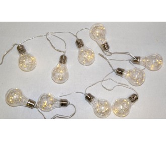 ΓΙΡΛΑΝΤΑ ΡΕΥΜΑΤΟΣ ΜΕ 10 ΛΑΜΠΕΣ ΜΕ LED 2.20m 0519443 ΓΙΡΛΑΝΤΑ ΡΕΥΜΑΤΟΣ ΜΕ 10 ΛΑΜΠΕΣ ΜΕ LED 2.20m 0519443