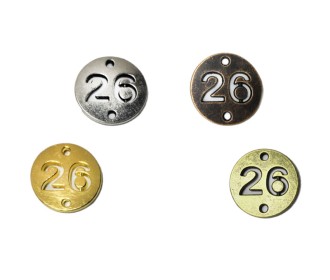 ΜΕΤΑΛΛΙΚΟ ΣΤΡΟΓΓΥΛΟ 2cm ΚΡΕΜΑΣΤΟ 26 0519477