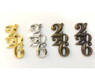 ΜΕΤΑΛΛΙΚΟ 3D 2026 2.4cm x 4.2cm 0519478