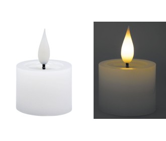 ΚΕΡΙ LED 5cm x 6.5cm ΚΙΝΟΥΜΕΝΗ ΦΛΟΓΑ 0519480