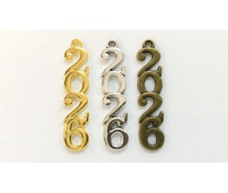 ΜΕΤΑΛΛΙΚΟ ΚΡΕΜΑΣΤΟ 3.6cm x 0.9cm ΟΡΘΙΟ 2026 0519481