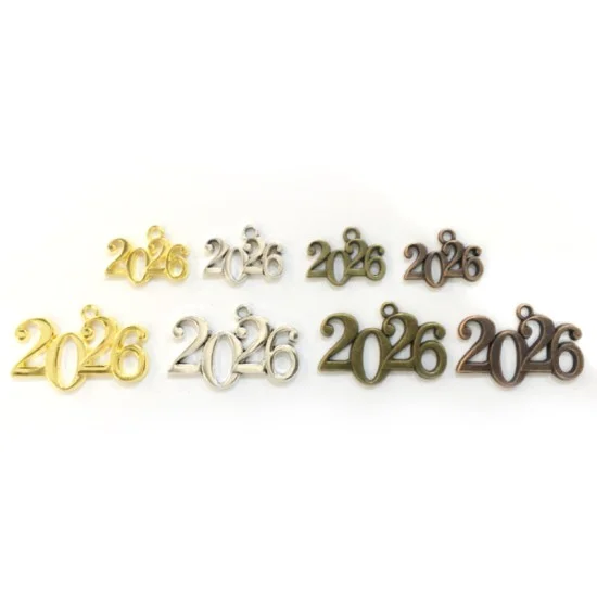 ΜΕΤΑΛΛΙΚΟ ΚΡΕΜΑΣΤΟ 2026 ΜΕΓΑΛΟ 4.5cm x 1.8cm 0519482