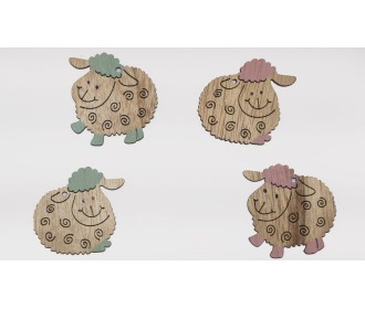 ΞΥΛΙΝΟ ΠΡΟΒΑΤΟ ΧΡΩΜΑ ΜΕΣΑΙΟ 5cm 0519494