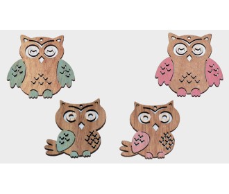 ΞΥΛΙΝΗ ΚΟΥΚΟΥΒΑΓΙΑ ΧΡΩΜΑ ΜΕΣΑΙΟ 5cm XY16-65105B 0519495