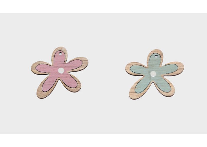 ΞΥΛΙΝΟ ΛΟΥΛΟΥΔΙ ΧΡΩΜΑ 4.6cm x 3.8cm 0519502