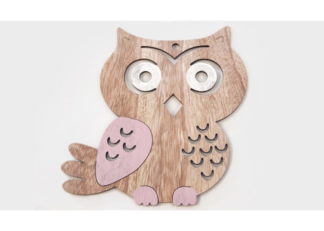 ΞΥΛΙΝΗ ΚΟΥΚΟΥΒΑΓΙΑ ΜΕΓΑΛΗ ΡΟΖ 20x24CM 0519522 ΞΥΛΙΝΗ ΚΟΥΚΟΥΒΑΓΙΑ ΜΕΓΑΛΗ ΡΟΖ 20x24CM 0519522