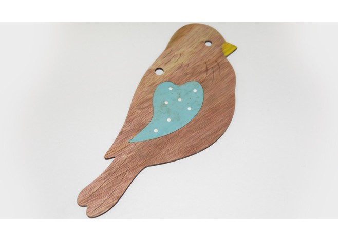 ΞΥΛΙΝΟ ΠΟΥΛΙ ΠΕΤΡΟΛ 13x31CM 0519523