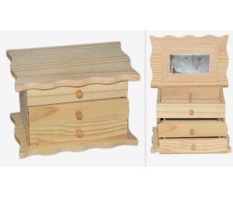 ΞΥΛΙΝΗ ΜΠΙΖΟΥΤΙΕΡΑ 18cm x 11.5cm 0519527 ΞΥΛΙΝΗ ΜΠΙΖΟΥΤΙΕΡΑ 18cm x 11.5cm 0519527