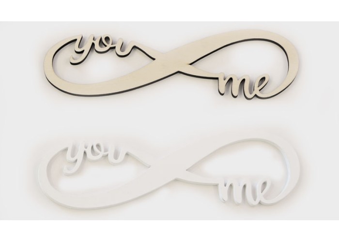 ΞΥΛΙΝΟ ΑΠΕΙΡΟ ΜΕΓΑΛΟ YOU&ME 18cm x 6cm 0519547 ΞΥΛΙΝΟ ΑΠΕΙΡΟ ΜΕΓΑΛΟ YOU&ME 18cm x 6cm 0519547