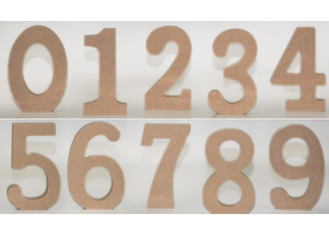 ΝΟΥΜΕΡΑ MDF 11cm 0519553 ΝΟΥΜΕΡΑ MDF 11cm 0519553