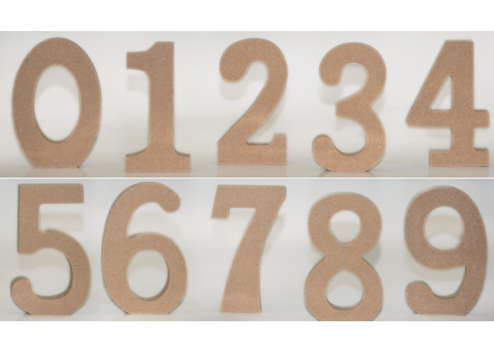 ΝΟΥΜΕΡΑ MDF 11cm 0519553