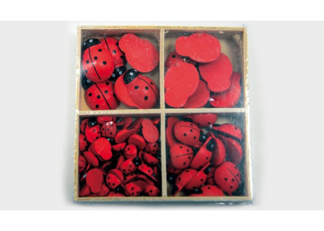 ΞΥΛΙΝΟ ΚΟΥΤΙ ΜΕ 77 ΚΟΚΚΙΝΕΣ ΠΑΣΧΑΛΙΤΣΕΣ 50τεμ 13mm. 15τεμ 19mm. 12τεμ 24mm. 0519569 ΞΥΛΙΝΟ ΚΟΥΤΙ ΜΕ 77 ΚΟΚΚΙΝΕΣ ΠΑΣΧΑΛΙΤΣΕΣ 50τεμ 13mm. 15τεμ 19mm. 12τεμ 24mm. 0519569