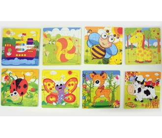 ΞΥΛΙΝΟ ΠΑΖΛ 16 ΚΟΜΜΑΤΙΑ 0519595