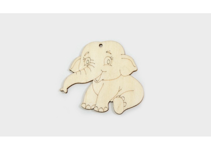 ΞΥΛΙΝΟ ΕΛΕΦΑΝΤΑΚΙ ΜΕΣΑΙΟ 7cm x 8cm 0519646