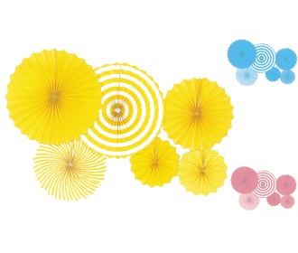 ΡΟΖΕΤΕΣ ΑΠΟ ΧΑΡΤΙ ΜΟΝΟΧΡΩΜΕΣ ΣΕΤ/6 0519669