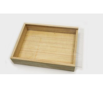 ΞΥΛΙΝΟ ΚΟΥΤΙ ΜΕ ΠΛΕΞΙΓΚΛΑΣ 17cm x 13cm HT20P-001 0519685