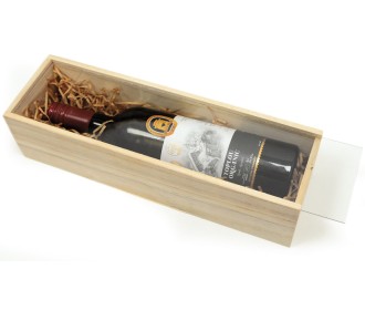 ΞΥΛΙΝΟ ΚΟΥΤΙ ΜΕ ΚΑΠΑΚΙ ΠΛΕΞΙΓΚΛΑΣ ΠΟΤΟΥ 36cm x 11cm 0519713