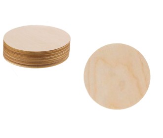 ΞΥΛΙΝΟ ΣΤΡΟΓΓΥΛΟ ΦΥΣΙΚΟ 10cm 0519731 ΞΥΛΙΝΟ ΣΤΡΟΓΓΥΛΟ ΦΥΣΙΚΟ 10cm 0519731