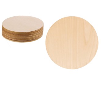 ΞΥΛΙΝΟ ΣΤΡΟΓΓΥΛΟ ΦΥΣΙΚΟ 12cm 0519733 ΞΥΛΙΝΟ ΣΤΡΟΓΓΥΛΟ ΦΥΣΙΚΟ 12cm 0519733