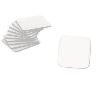 ΞΥΛΙΝΟ ΤΕΤΡΑΓΩΝΟ ΑΣΠΡΟ 8cm 0519740 ΞΥΛΙΝΟ ΤΕΤΡΑΓΩΝΟ ΑΣΠΡΟ 8cm 0519740