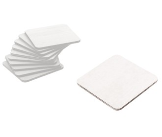 ΞΥΛΙΝΟ ΤΕΤΡΑΓΩΝΟ ΑΣΠΡΟ 10cm 0519742 ΞΥΛΙΝΟ ΤΕΤΡΑΓΩΝΟ ΑΣΠΡΟ 10cm 0519742