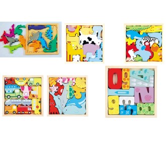 ΞΥΛΙΝΟ 3D ΠΑΖΛ 16cm 0519748