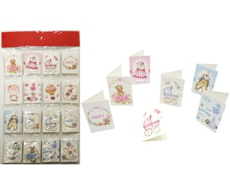 ΕΥΧΕΤΗΡΙΕΣ ΚΑΡΤΕΣ ΜΕ ΓΚΛΙΤΕΡ 128 ΤΕΜ./ΠΑΚ. 0519786