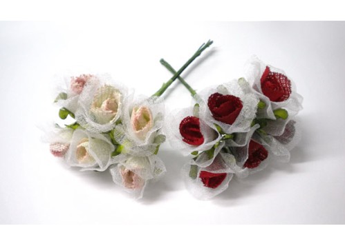 ΛΟΥΛΟΥΔΙ ΔΙΧΡΩΜΟ ΓΑΖΑ 10cm 6τεμ/μάτσο 0520060 ΛΟΥΛΟΥΔΙ ΔΙΧΡΩΜΟ ΓΑΖΑ 10cm 6τεμ/μάτσο 0520060