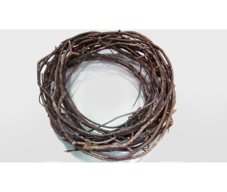 ΣΤΕΦΑΝΙ ΧΟΝΤΡΟ ΦΥΣΙΚΟ ΞΥΛΟ 35cm 0520111