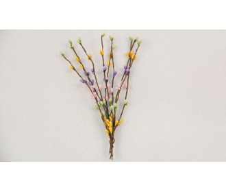 ΚΛΑΔΙ ΠΟΛΥΧΡΩΜΟ ΜΑΤΣΑΚΙ 22cm 10τεμ/πακ 0520118