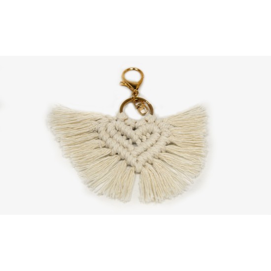 ΜΑΚΡΑΜΕ ΚΑΡΔΙΑ ΜΠΡΕΛΟΚ 13cm x 8.5cm 0521007