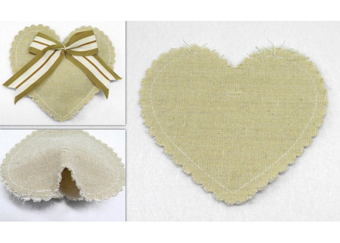 ΠΟΥΓΚΙ ΚΑΡΔΙΑ ΦΥΣΙΚΟ ΤΗΣ ΑΜΜΟΥ 12cm x 12cm 0527114