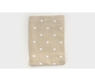 ΠΟΥΓΚΙ ΦΥΣΙΚΟ ΤΗΣ ΑΜΜΟΥ ΛΕΥΚΗ ΚΑΡΔΙΑ 11cm x 14.5cm 0527166 ΠΟΥΓΚΙ ΦΥΣΙΚΟ ΤΗΣ ΑΜΜΟΥ ΛΕΥΚΗ ΚΑΡΔΙΑ 11cm x 14.5cm 0527166