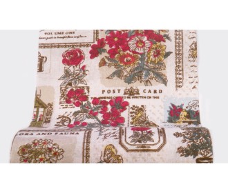 ΡΟΛΟ ΚΑΡΑΒΟΠΑΝΟ KOKKINA ΛΟΥΛΟΥΔΙΑ 24cm 5Y 0527180