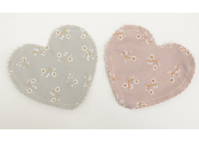 ΠΟΥΓΚΙ ΚΑΡΔΙΑ ΜΕ ΜΙΚΡΟ ΑΝΘΑΚΙ 12cm x 11.4cm ΜΕ ΥΠΟΣΤΡΩΜΑ 010# 0527228