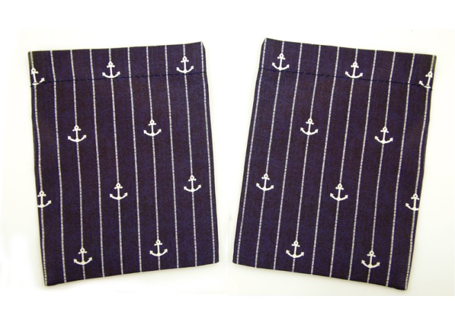 ΠΟΥΓΚΙ ΝΑΥΤΙΚΟ ΜΕ ΑΓΚΥΡΕΣ 11cm x 15cm 1351-8 0527232 ΠΟΥΓΚΙ ΝΑΥΤΙΚΟ ΜΕ ΑΓΚΥΡΕΣ 11cm x 15cm 1351-8 0527232