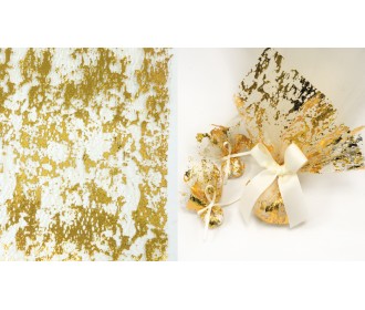 ΔΙΧΤΥ ΜΕ ΦΥΛΛΑ ΧΡΥΣΟΥ 29cm x 29cm 0527273